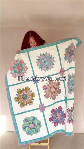 Introducing the Star Flower Blooms Quilt | Alice Caroline