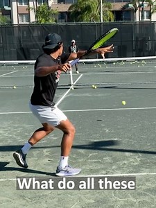 Online Tennis Instruction on Reels