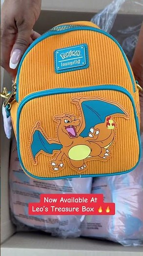 🔥 Loungefly Pokémon Charizard Mini Backpack | Collector’s Must-Have! 🔥