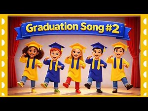 Graduation Song #2 for Kids with Actions | Kindergarten [ Instrumental in Description ]