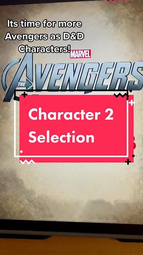 Let me know in the comments any ideas for this character! #dndart #avengers #fyp #dndartist #dndtiktok