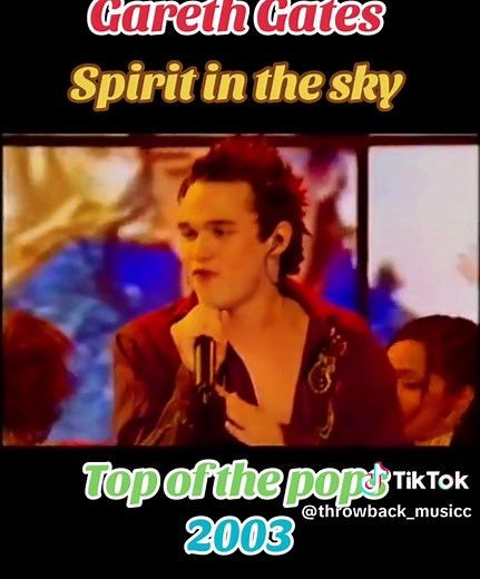 Gareth Gates: Spirit in the Sky | Top of the Pops Throwback 2003