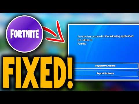 How To Fix Crashing & Errors In Fortnite On PS4 - Easy Guide
