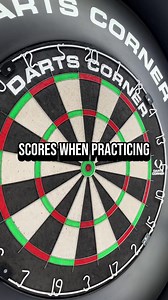 376K views · 1.8K reactions | Scores when practicing  Scores when playing a game Tag a mate who is great in practice but rubbish in a game!  | Darts Corner | Facebook