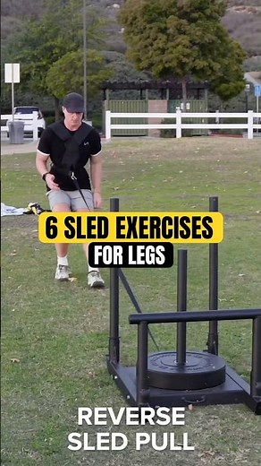 6 Best Resistance Sled Exercises For Legs