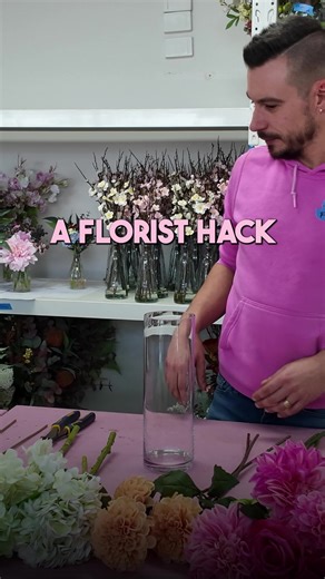 7.7K views · 31 reactions | A Florist Hack ☝️ Follow for more flower arrangement inspo and tips! | Forever Flowering | Facebook