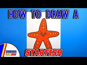 How To Draw A Starfish