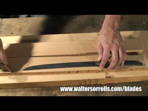 How to Make a Saya (Japanese Sword Scabbard) with Walter Sorrells