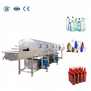 [Hot Item] Industrial Automatic Cleaning Machine System for Plastic and Glass Bottles