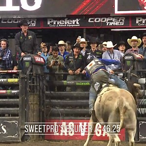 58K views · 1.8K reactions | April saw the return of SweetPro's Bruiser and he was able to snag two out of the five top bull scores for the month. See what other bovines made the list ⬇️ | PBR | Facebook