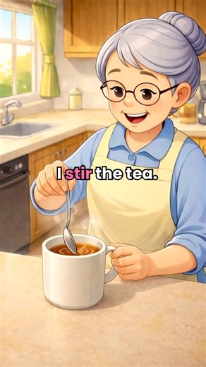 Making Tea Step by Step ☕️ | Daily English Speaking Practice Watch how to make tea while speaking clear, slow, and simple English. This video helps you learn real-life English through daily actions and easy sentences. 🇺🇸🇬🇧🇨🇦🇦🇺🇮🇹 In this video, you will learn useful daily verbs and phrases: boiling water, adding a tea bag, pouring hot water, letting the tea steep, removing the tea bag, adding milk and sugar, stirring the tea, enjoying the tea. Perfect for English learners who want to im