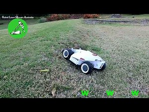 Wireless Robot Lawn Mowers Australia - Mammotion Luba on Rough Terrain