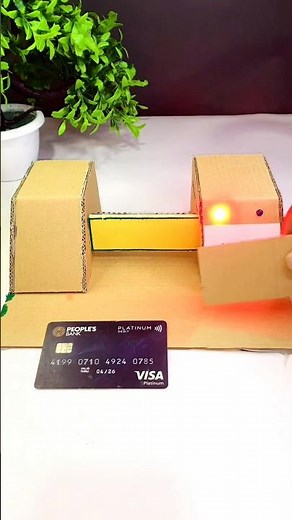 Real Work Smart Card Scanner 😲 | DIY Cardboard Machine Accept vs Reject