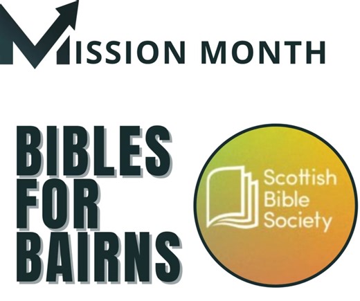 All are welcome to Buccleuch this Sunday! ☀️ 10:30am: Communion service and guest speaker from Bibles for Bairns 👦👧👶Junior Church, creche room, kids corner and sermon worksheets available for children ☕ Refreshments after the service - we'd love to chat with you 🌛5:30pm: Guest speaker Ruairidh MacLean UMF ♿We're having a drain repaired meaning our gate with disabled access is temporarily closed. Please use the other gate, or go up Quarry Close if you need a route with no steps. We'll have a 