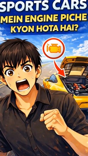 Sports Cars Mein Engine Peeche Kyun Hota Hai?