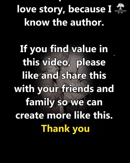 I interviewed a couple a few weeks ago that just had their 60th wedding anniversary and I asked them one question. | Lessons Taught By Life