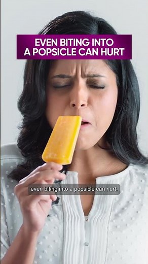 Start repairing sensitive areas of teeth after 60 seconds with Sensodyne Clinical Repair