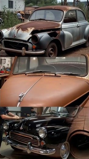 Morris Minor AI Restomod Sleeper Build — Toyota 4K Powered | #modified #trending #car #viral #build