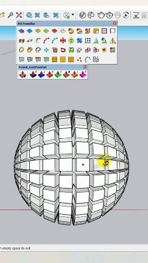 SketchUp Pro tips tutorial! 👍👍 (Fredo6_JointPushPull #plugin in #SketchUpPro) 🤩🤩 #sketchuptutorial #elegant #sketchup | Sahana Aktar