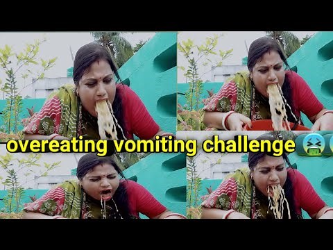 #overeating vomiting 🤮 challenge #requested video