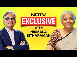 Nirmala Sitharaman Interview | NDTV Exclusive With Finance Minister Nirmala Sitharaman
