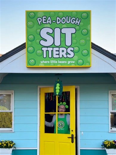 Pea-Dough Sitters: A Fun New Nursery Experience