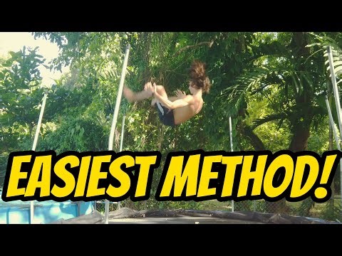 How to backflip on a trampoline, 2024 tutorial