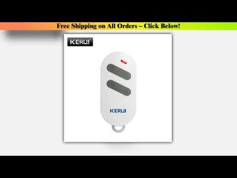 New Wireless High-performance Portable Remote Control 4 Buttons For KERUI G18 G19 W1 W2 K7 Home