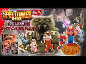 Spelunker HD Deluxe Switch Review! Video Games' Weakest Hero in 8-Bit & HD Glory! Famicom Throwback