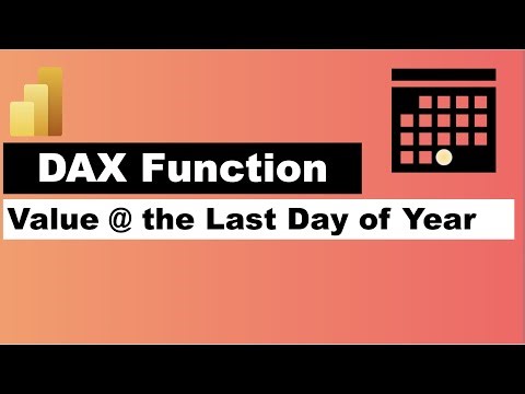 Power BI DAX Function ClosingBalanceYear to Capture Values on the Last of Year