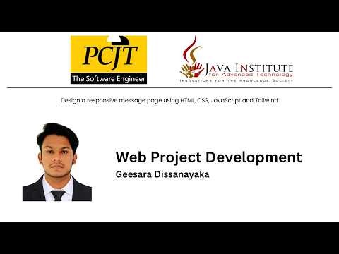 Web Project Development | Task 37 | Geesara Dissanayaka