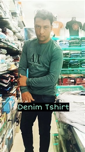 Denim full Tshirt ! premium fabic and classic looks #fashiondestinationlive