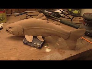 Carving a Trout, Part 3: Carving Realistic Fins