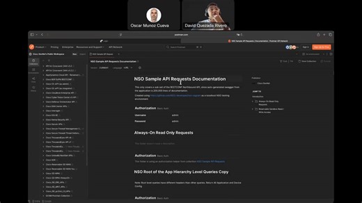 NSO northbound integration capabilities - Cisco Video Portal