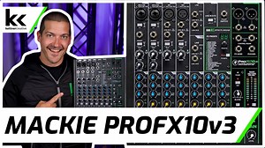 Mackie ProFX10v3 Audio Mixing Console | Setup & Review
