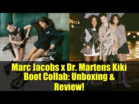 Marc Jacobs x Dr. Martens Kiki Boot Collab: Unboxing & Review!