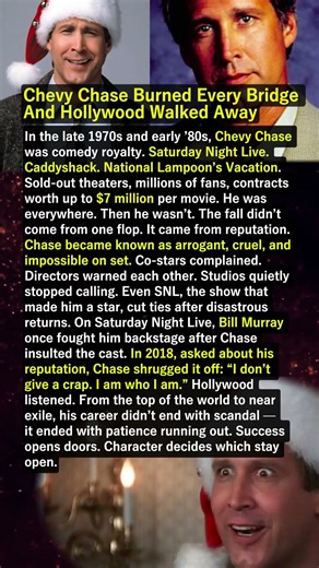 Chevy Chase Burned Every Bridge And Hollywood Walked Away