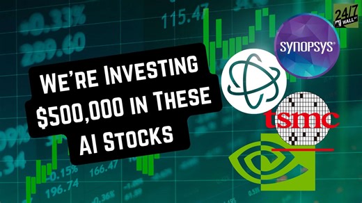 We're Betting $500,000 These 5 AI Stocks Dominate the Next Decade