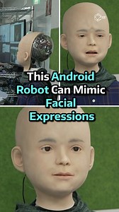 If this little robot can mimic human's facial expressions, looks like a child, claims it is one and even has a name... should we call it such? 😨 | Cultura Colectiva
