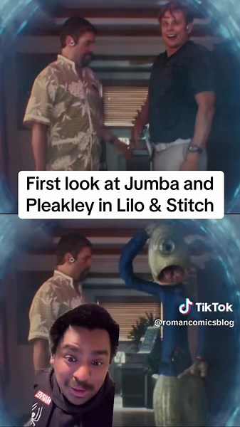 First Look at Jumba and Pleakley in Lilo & Stitch