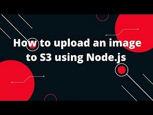File upload to S3 using aws-sdk and Node/Express