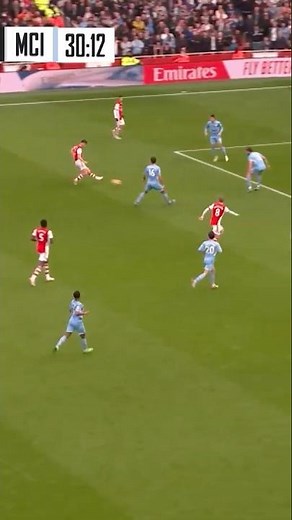 SPEEDY ARSENAL GOAL VS MAN CITY