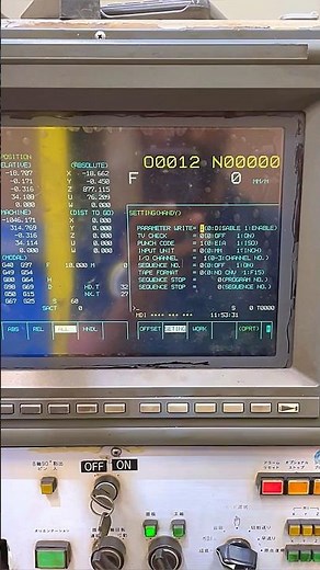 How to remove write protect offset,with out key switch input in fanuc controller. #cnc #writeprotect