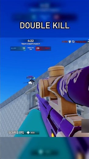4 jump shots in a row 🎯 (Roblox Scoped FPS)