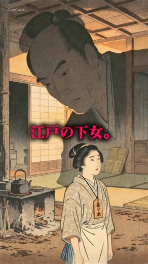 江戸の下女は”家畜”以下の存在だった。現代の「職業選択」の自由を殺された世界 #日本史 #歴史 #江戸時代