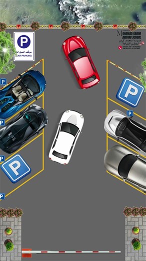 🚗 2 EASY Ways to Reverse Angle Parking Like a Pro!