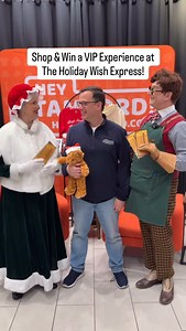 Shop this weekend → Get entered to win VIP @holidaywishexpress tickets for your whole family🎄🚂✨ Plus, enjoy in-store Black Friday deals all weekend long and free shipping all weekend! 🖤🔥 | Hey Stamford