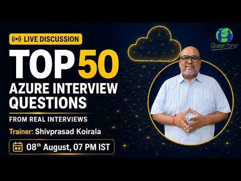 Azure Interview Questions - Live Discussion