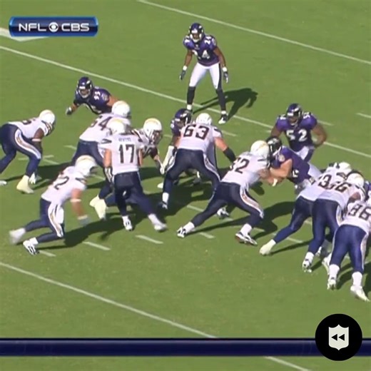 No one was getting past Ray Lewis! (🎥: @NFLLegacy) | Baltimore Ravens on CBS Sports