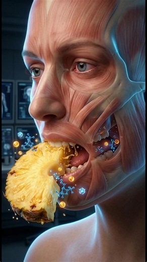 This Is What Happens Inside Your Body When You Eat Pineapple 🍍 | 3D Anatomy Explained